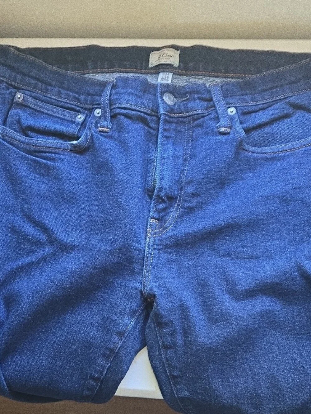 J. Crew Men's Indigo Slim Straight Jeans